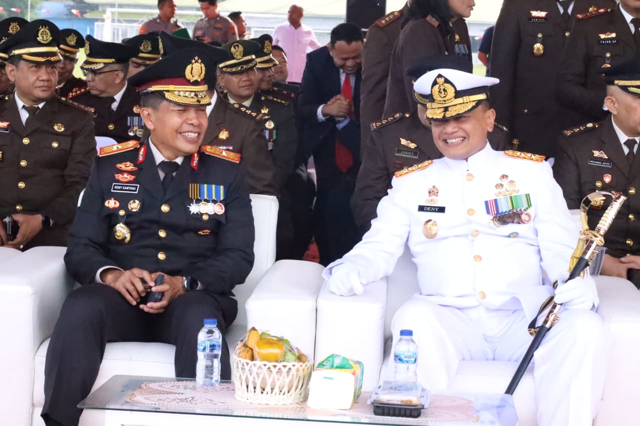 Tingkatkan Sinergitas Dengan Kejaksaan, Komandan Kodaeral I Hadiri Upacara Peringatan Hari Lahir Kejaksaan RI Ke-80