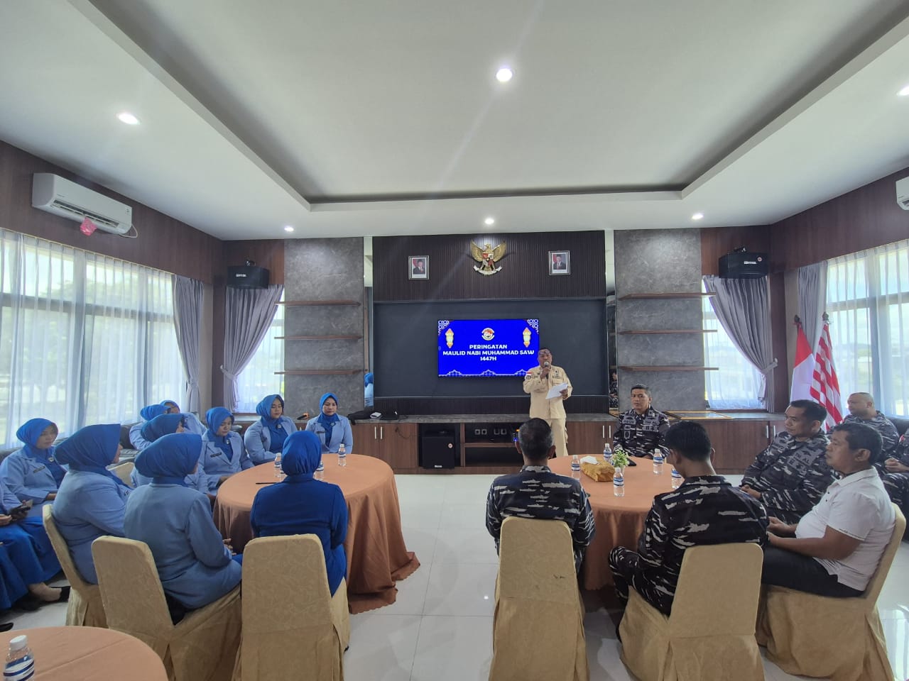 Prajurit Lanal Bintan Peringati Maulid Nabi Muhammad SAW Tahun 1447 H/2025 M