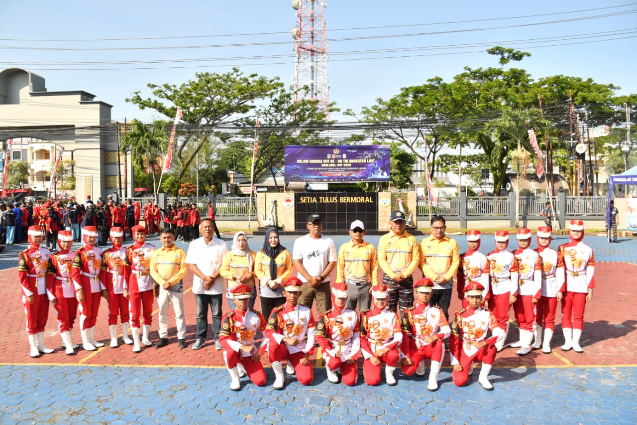 Meriahkan HUT Ke-80 TNI Angkatan Laut, Lanal Banjarmasin Gelar Lomba LKPBB Tingkat SMP dan SMA Sederajat Se-Kalsel