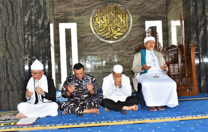 Kodaeral I Laksanakan Doa Bersama Sambut Peringatan HUT Ke-80 TNI AL Untuk Keamanan dan Keselamatan Bangsa