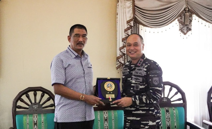 Dankodaeral IX Ambon Ikuti Kegiatan Pengantaran Kajati Maluku