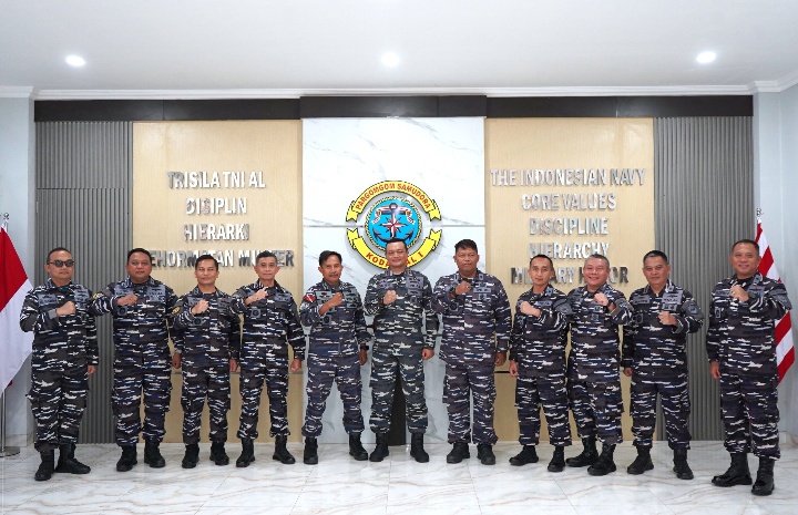Dankodaeral I Terima Courtesy Call Tim Disjarahal di Ruang VIP Makodaeral I