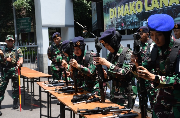 Lanal Bandung Laksanakan Uji Terampil Glagaspur Tingkat P1 dan P2 TA. 2025