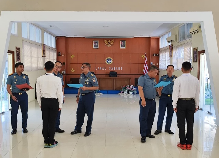 Danlanal Sabang Pimpin Rakorsetda Caba dan Tamtama PK Tahun 2025